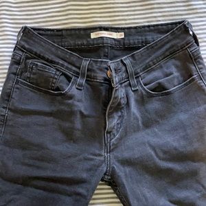 Gently worn levis jeans